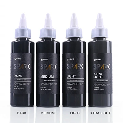 4oz 120ml Organic Long - Trvalá inkoust tetování Whitewash