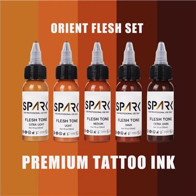 5 - Color Skin - Barevné tetování pigmentů: Vysoce přesné applikace plného po...