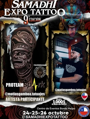 Chilean Artist @matiasgamboa.tatuajes se připojí k hvězdě - Studovaná sestava...
