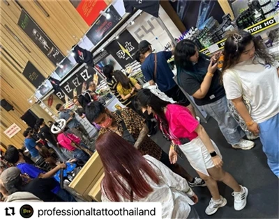 Jiskra v Thajsku Tattoo Expo