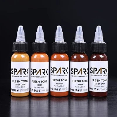 30ml/láhev 5 barevný tón pleti Color tetování inkoust pro umění těla