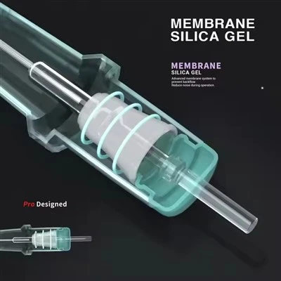 Spark Zcela nová průhledná skořápková membrána 0,35 mm /12 tetovacích kazet pro tetovací obchod