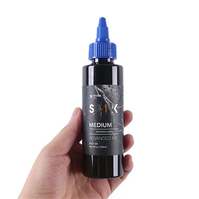 Spark Professional 120ml Black Tattoo Ink Body Art Art Tattoo Kits Professional Graywash Makeup Tattoo Supplies