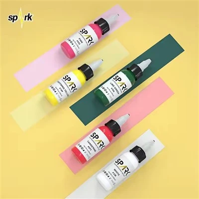 Spark Organic 1oz (30ml) Skin - přátelský dlouhý - Trvalé pulzující dokonce i zbarvení dlouhé - Trvalé tetování pro umění umění