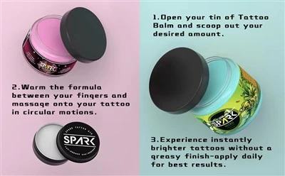 Spark Comfort & Safe Multivitamin Advanced Tattoo Aftercare Mast pro trvalý make -up