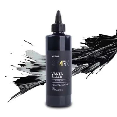 Velkoobchod 8 oz 240 ml Premium Tattoo Ink Set Custom Black Color Organic Liquid Vysoká kvalita a trvalá funkce