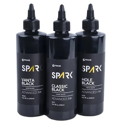 Velkoobchod 8oz 240ml Premium Tattoo Ink Set Custom Black Organic Liquid Vysoce kvalitní permanentní funkce