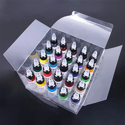 Velkoobchod Custom High - konec 1oz dlouhý - Trvalá barva Fast Smooth Spark Premium Permanent Tattoo Ink for Body Art