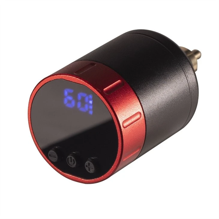 1500mA bezdrátový napájecí zdroj Tattoo Tattoo Battery Wireless RCA