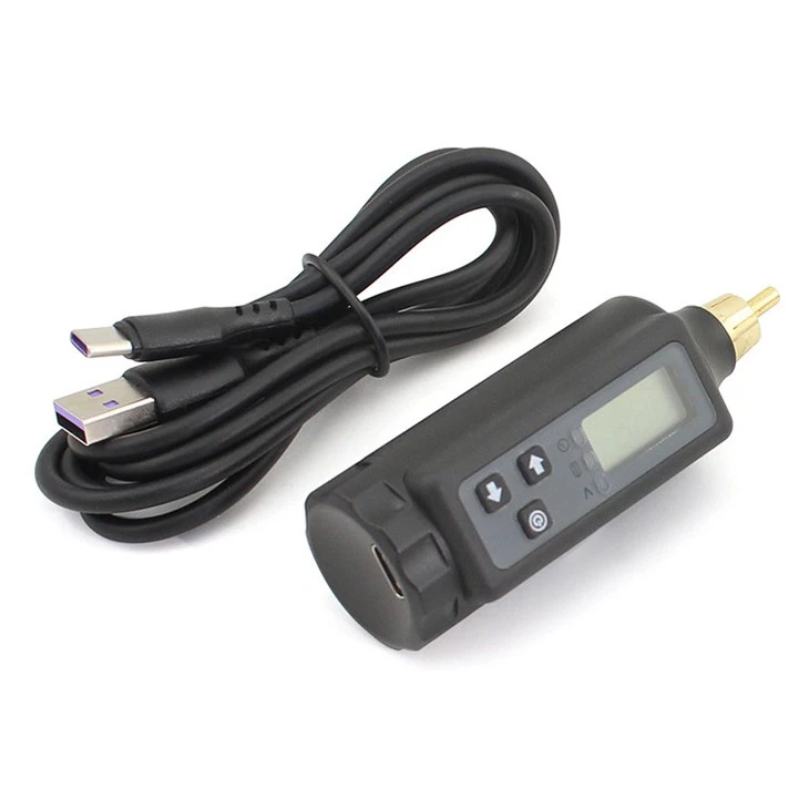 2000mAh velkokapacitní bezdrátový bateriový zdroj pro tetování