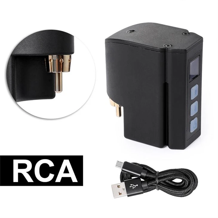 Bezdrátová tetovací baterie 2400mAh RCA Tattoo Power Supply