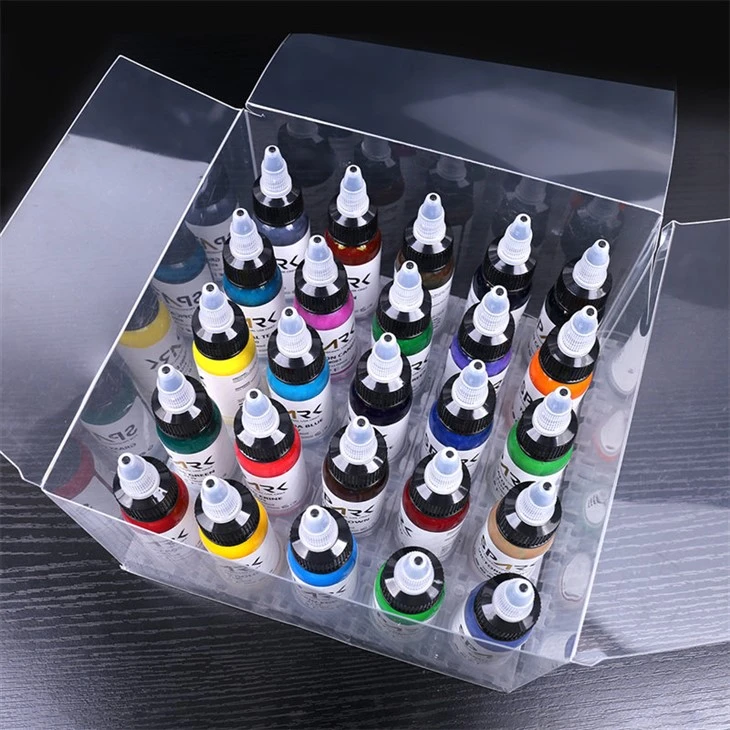 Sada 25 barev Leadfree Spark Tattoo Ink Black Tattoo Ink Tattoo Ink Black