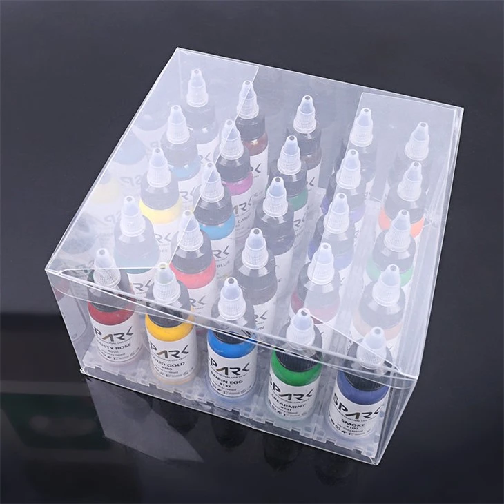 Sada 25 barev Spark Tattoo Ink Tattoo Ink ve velkém Super Black Tattoo Ink