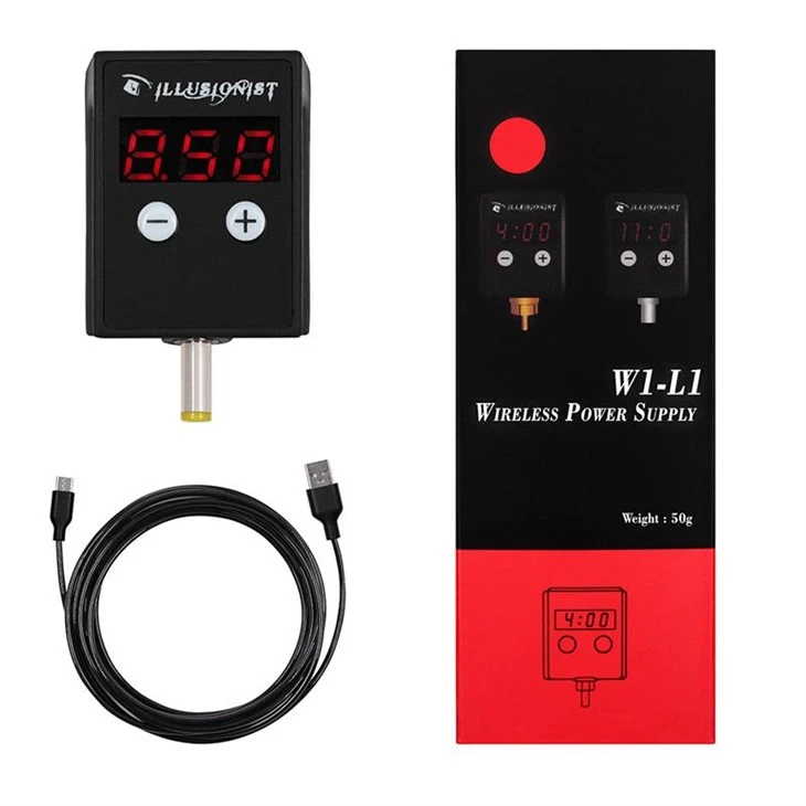 4V-11V bezdrátový napájecí zdroj 1500mAh tetovací baterie