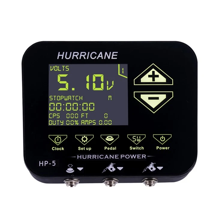 Hurricane Nejnovější tetování Power Supply Tattoo
