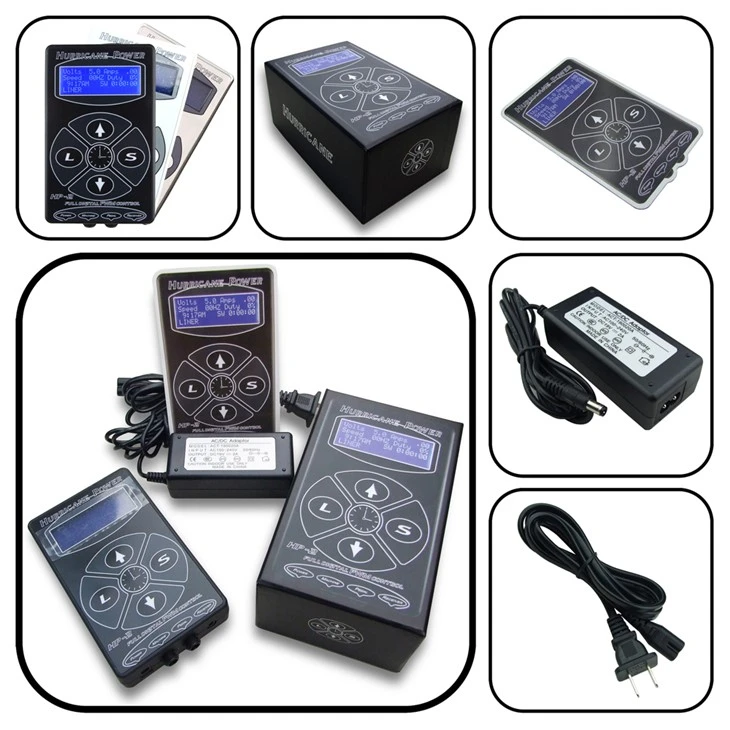 Power Supply Tattoo Digital for Tattoo Machines Power Supply Tattoo
