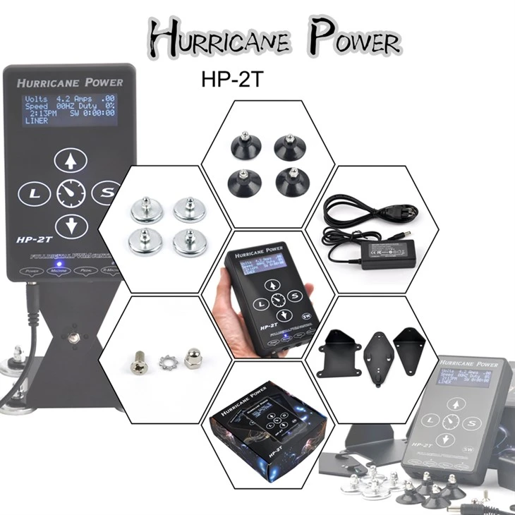 Napájecí zdroj Power Tattoo Hurricane Hand Touch Tattoo