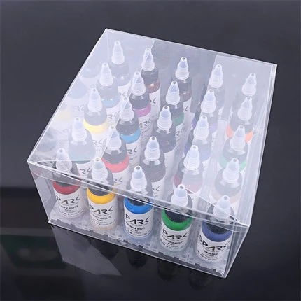 Sada 25 barev Spark Tattoo Ink Tattoo Ink ve velkém Super Black Tattoo Ink
