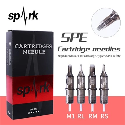 Nejprodávanější kazetové jehly Spark Pro Tattoo Cartridges Jehly
