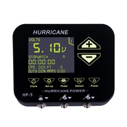 Hurricane Nejnovější tetování Power Supply Tattoo