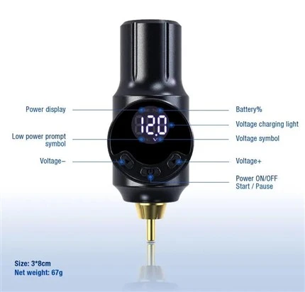 Bezdrátový zdroj tetování RCA MINI Tattoo Battery