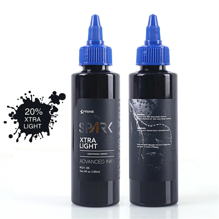 Sada tetovacích inkoustů Professional Black Spark Tattoo Ink