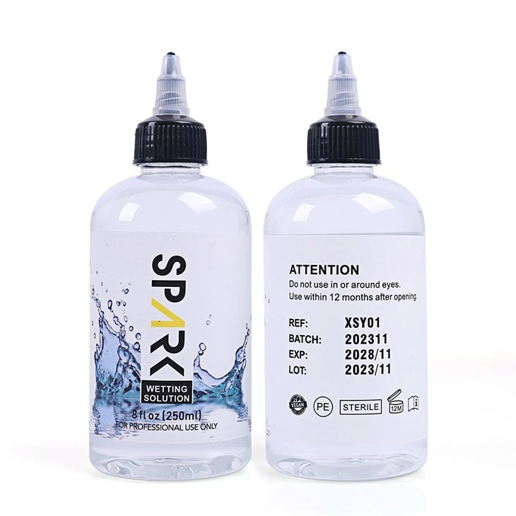 8OZ 240ML Spark Tattoo Wetting Solution Roztok Spark Tattoo Mixing Solution Spark Tattoo Ink