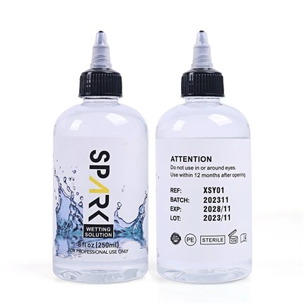 8OZ 240ML Spark Tattoo Wetting Solution Roztok Spark Tattoo Mixing Solution Spark Tattoo Ink
