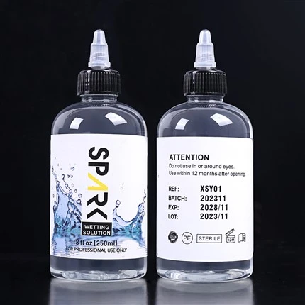 Bez krutosti 240ML 8OZ Spark Tattoo Wetting Solution Spark Tattoo Mixing Solution Spark Tattoo Ink