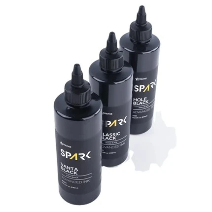 Vanta Černá 8OZ 4OZ Super Černá Inkoust Série Jiskra Tetování Inkoust Tetování Tetování Inkoust Set Profesionální